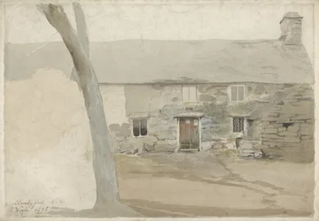 Cottages à Llanllyfni, nord du Pays de Galles, 1805